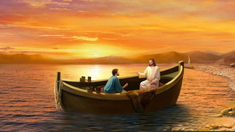 The Lord Jesus calls Peter