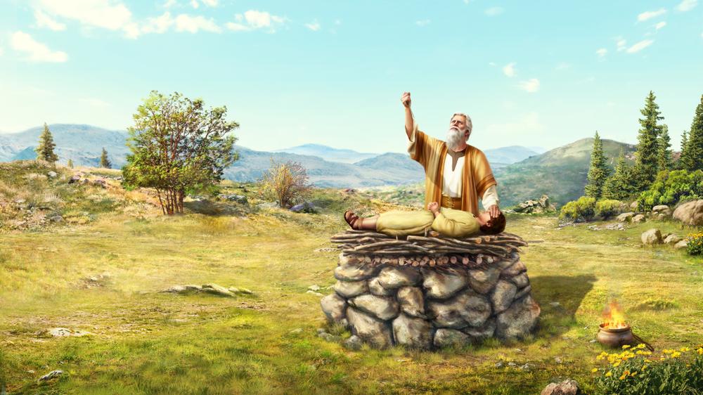 Abraham Offers Isaac