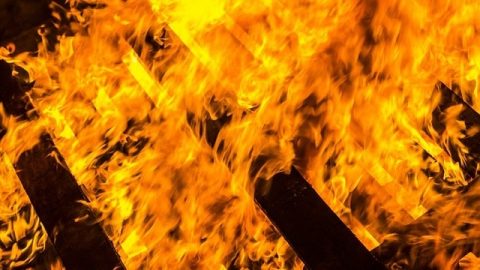 A Big Fire Wakes Me Up - God Is My Only Reliance and Salvation