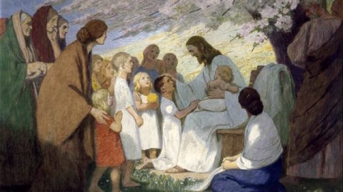 esus Christ Work Among Man in an Ordinary Image