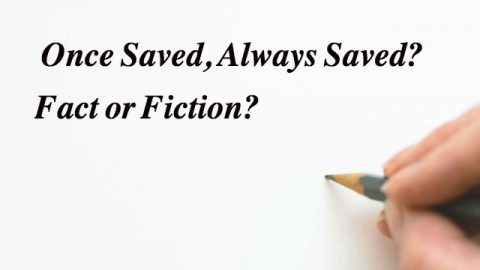 Once Saved Always Saved
