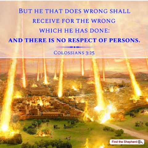 Colossians 3-25, righteousness of God