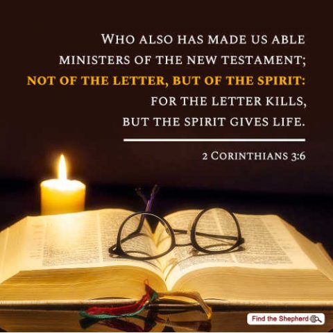 God's will,Bible, 2 Corinthians 3-6