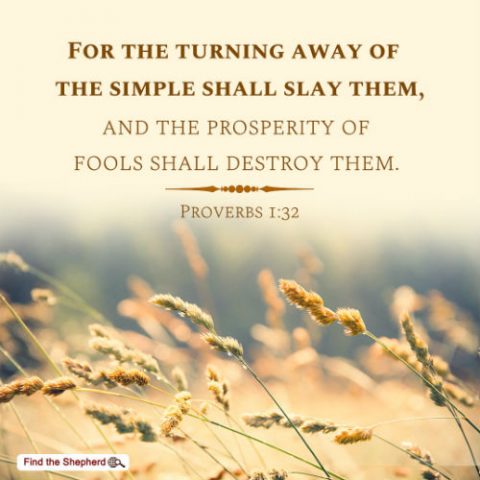 Proverbs 1-32, Rely on God