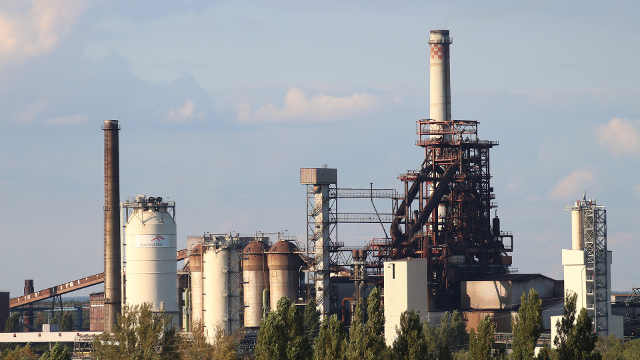 work in an iron factory