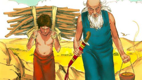 Abraham and Isaac, Genesis 22:10