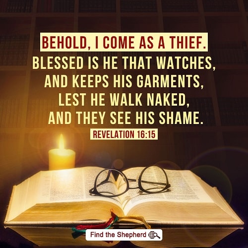 Revelation 16:15 - Recognize God’s Voice