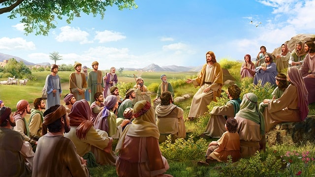 The Lord Jesus preached