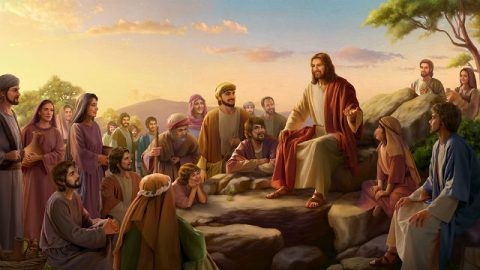 The Lord Jesus preached