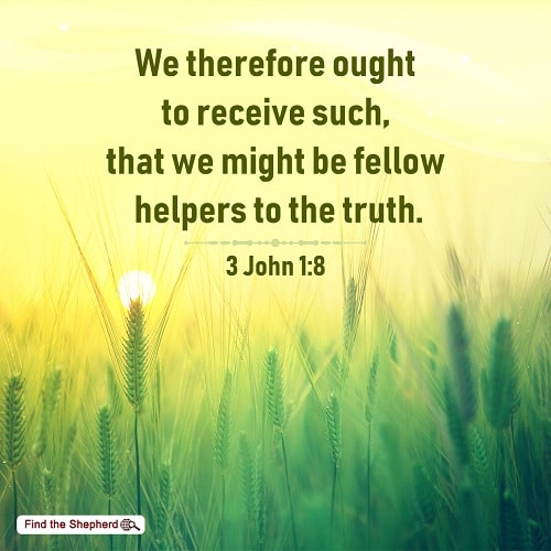 3 John 1-8,a good thing to be blessed