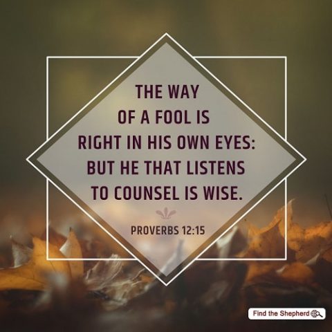 Proverbs 12-15, Accept the Truth