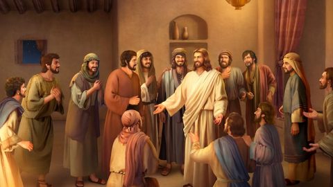 Jesus Christ appeared to the disciples after his resurrection