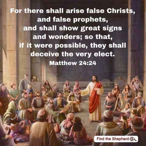 Matthew 24-24,Lord Jesus preached