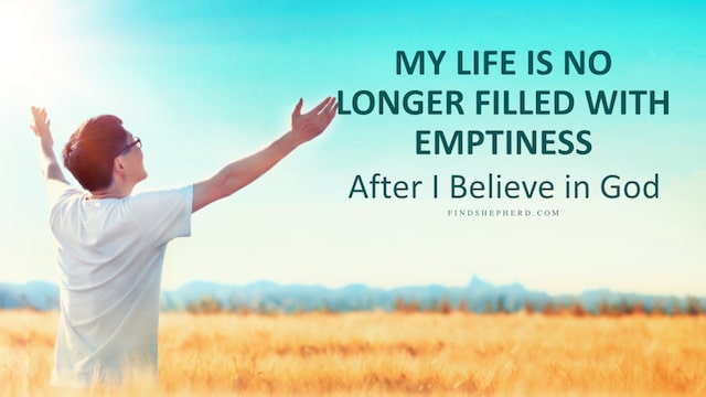 Escaping the Spiritual Emptiness, I Find Direction in Life