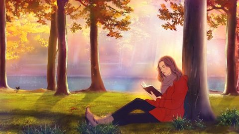 Christian reading the Bible