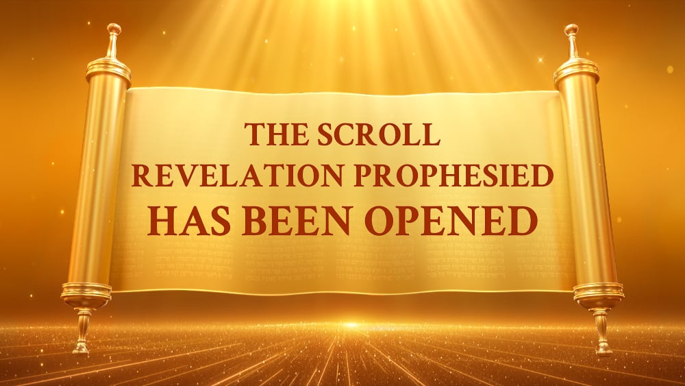 The Scroll Revelation Prophesied Has Been Opened